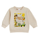 Kids Cream Pumpkin Patch Jumper