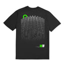 Horizon T-shirt Black/Green