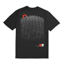 Horizon T-shirt Black/Red
