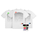 Horizon T-Shirt White 3 Pack